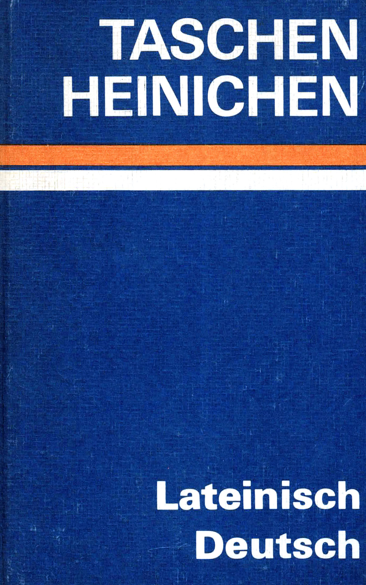 Taschen-Heinichen Lateinisch - Deutsch - Heinichen, F.A.